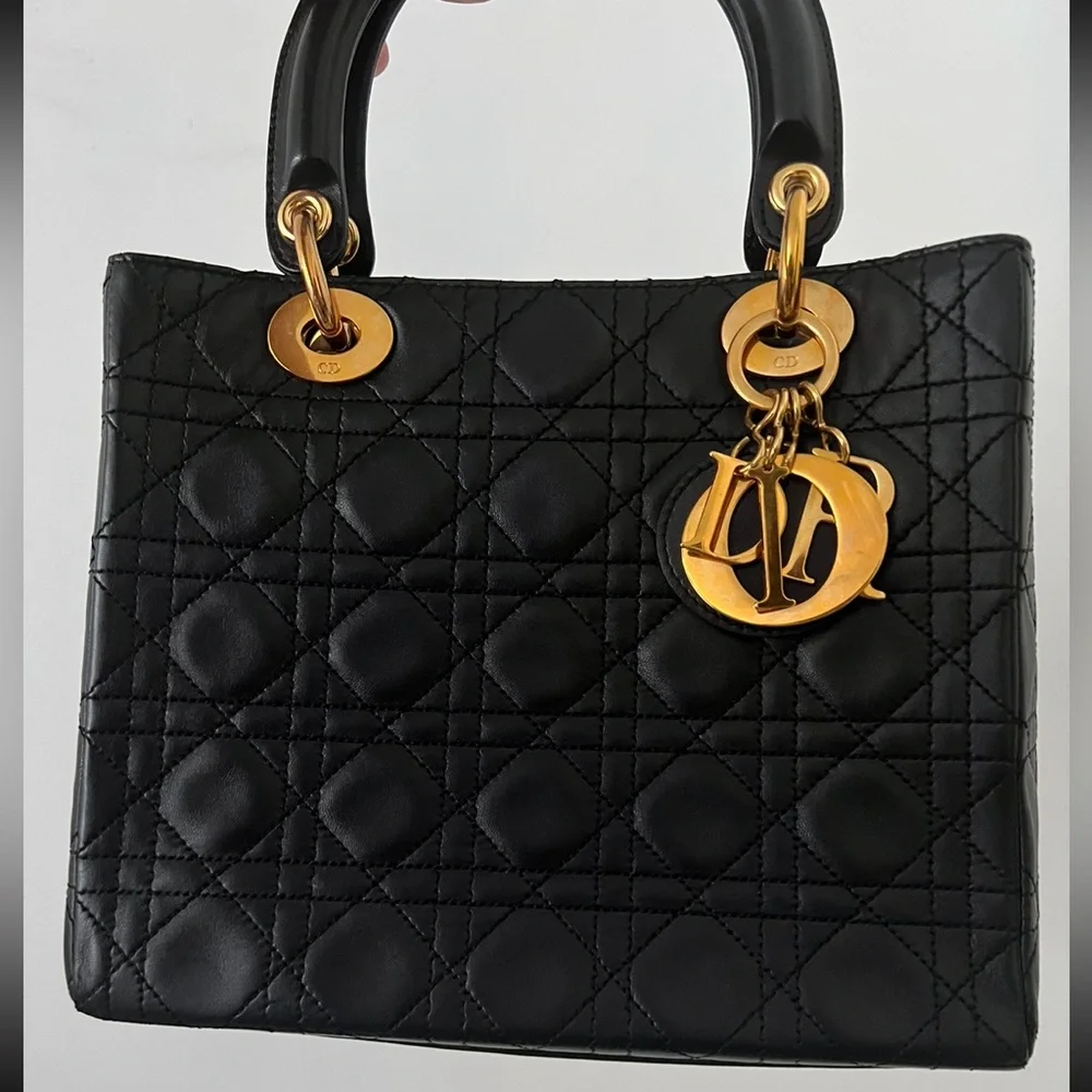 Medium Lady Dior Bag - Picture 1 of 1